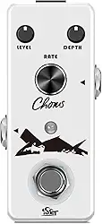 ISET Pedal De Guitarra Chorus Analógico Com Efeito Tutti Para Baixo Elétrico True Bypass
