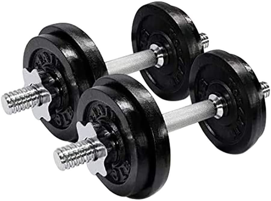 Yes4All Adjustable Dumbbells 60 lbs. with Connector Options for strength training