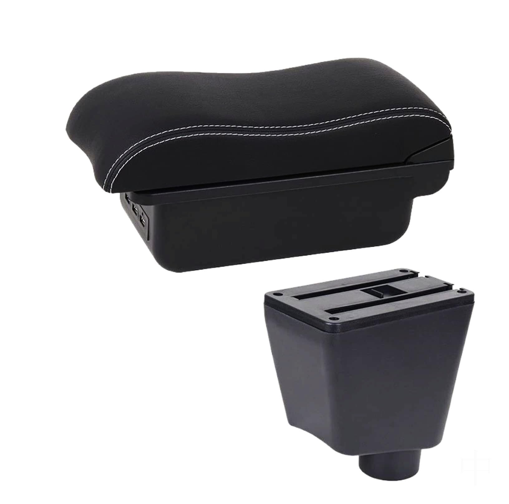 Centre Console For Clio III IV 2005-2019 Car Armrest Storage For Box with Ashtray and Curved