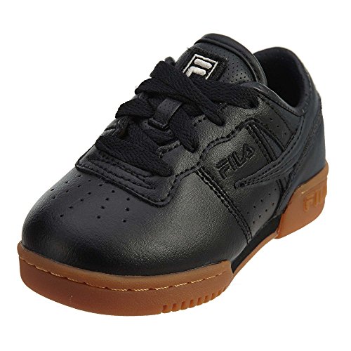 Fila Baby's Original Fitness Shoes Black/Black/Gum 6.5