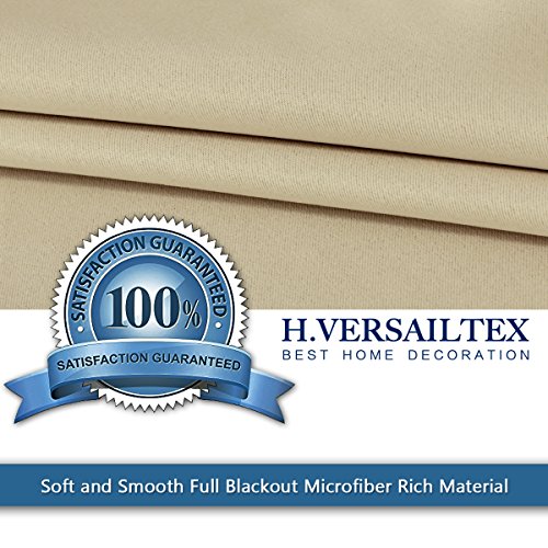 image for H.VERSAILTEX Ultra Soft Blackout Thermal Insulated Window Curtain Pane