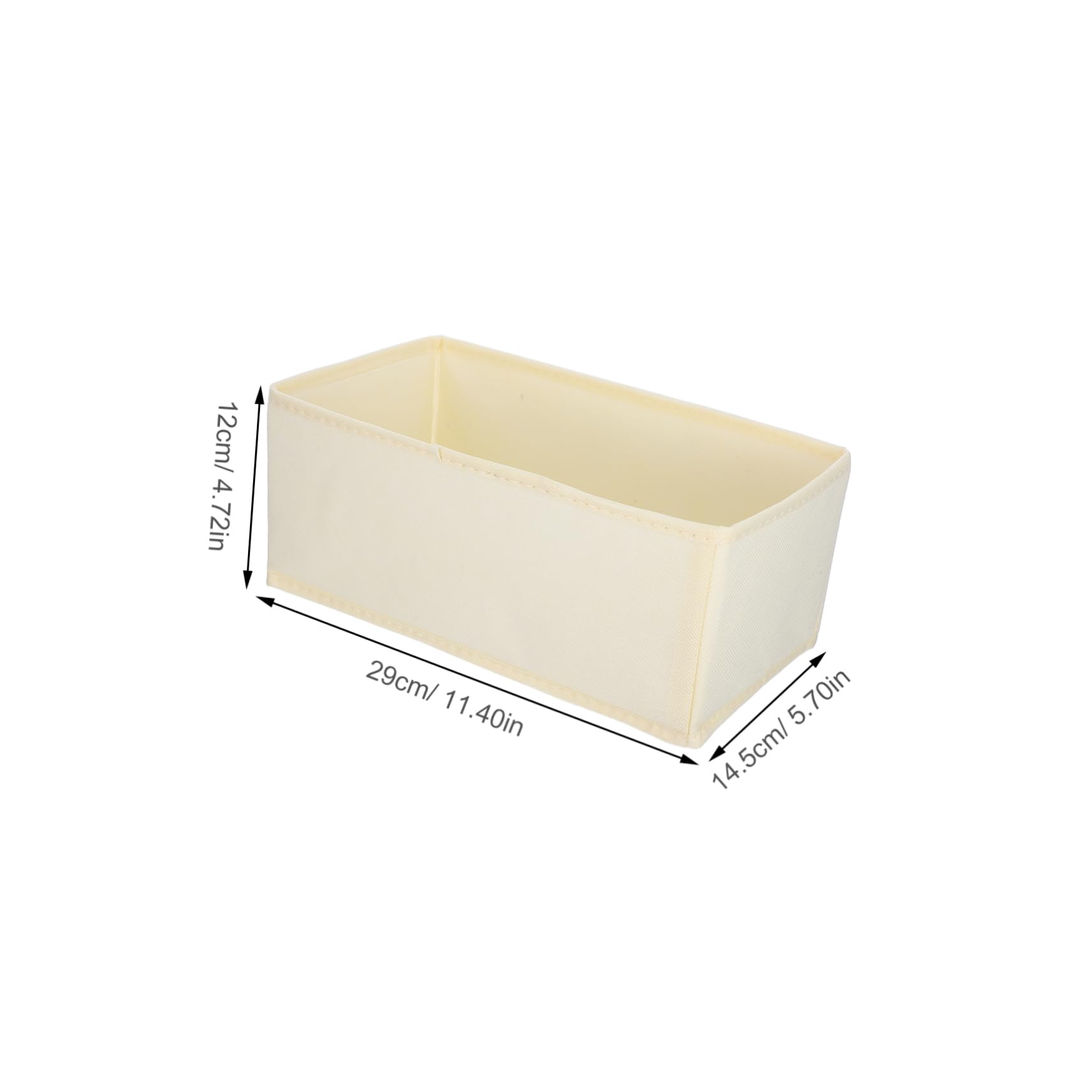 6piezas Organizador Para Ropa Interior y Calcetines Unidades Divisor Para Armarios Dormitorio