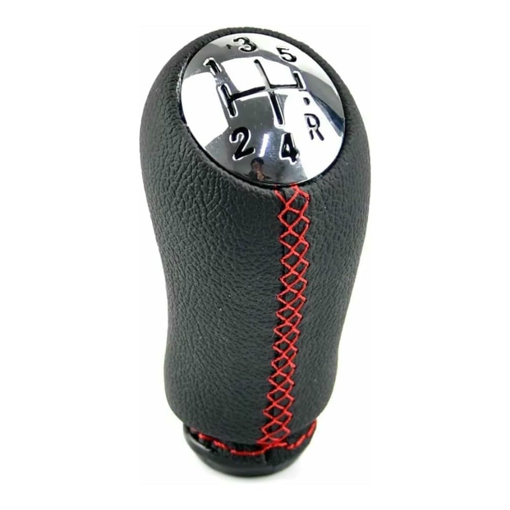 GZNBB Car Manual Gear Shift Knob Boot Cover Gaiter Lever Shifter Handle Stick, for Scenic II 2003-2006 for Clio III 2005-2009