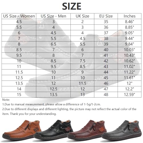 The First Young Driving Boots Men, Vintage Handmade Premium Leather Slip on Driving Boots Travel & Outdoor, Waterproof4