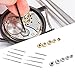 Watch Repair Kit, Watch Crown, Stainless Steel Watch Crown Spring Set Watch Repairing Tool Accessory Watch Repair Kit Watch Stem Extender Crowns Accessory Repairing Replacement