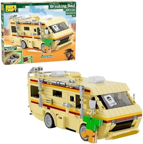 Amazon.com: Brickcraft Officially Licensed Breaking Bad RV Building Kit ...