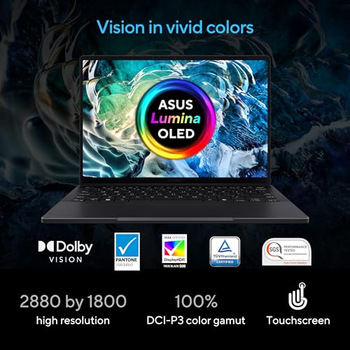 Image of ASUS ProArt PX13 (2026),AMD Ryzen AI MAX+ 395,AMD Radeon 8060S iGPU,128GB RAM,1TB SSD,3K OLED,13.3 inch(33.7 cm),Win 11,M365 Basic(1Y)* Office 2024,Nano Black,1.39 Kg,HN7306EAC-LX052WS,AI Creator Laptop