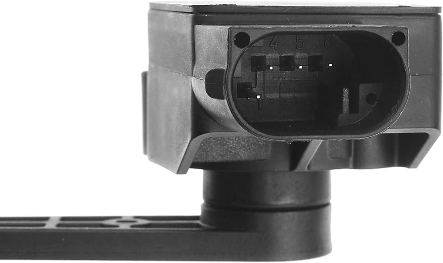 A-Premium Ride Height Level Sensor Compatible with Audi A8 Quattro 2004-2010, S8 2007-2010, Front Left Driver Side, Replace# 4E0941285G, 4E0941285E