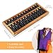 Happy Will Vintage Chinese Wooden Abacus Soroban Arithmetic Calculating Tool