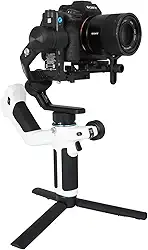 SCORP-Mini-2 Gimbal portátil estabilizador de 3 eixos com rastreamento IA para câmera sem espelho e bolso como Sony, Canon, Nikon, Panasonic, para câmera de ação como GoPro e smartphone, carga