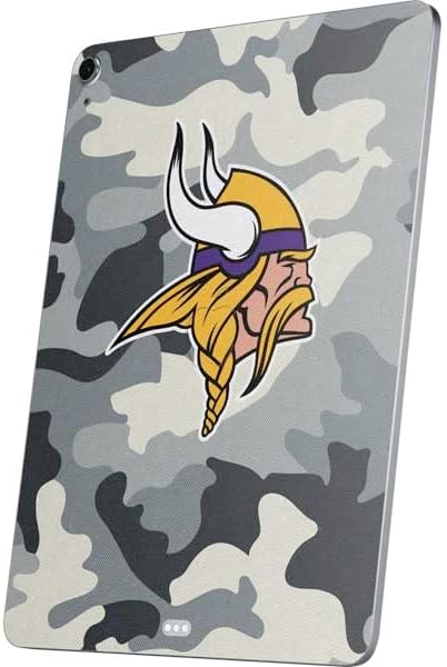 Skinit Decal Tablet Skin Compatible with iPad Air 11in (2024-2025) - Officially Licensed NFL Minnesota Vikings Camo Design