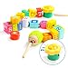 TOP BRIGHT Wooden Lacing Beads for Toddlers, Fine Motor Skills Montessori Toys, Preschool Learning Toys for 2 Year Old Boys and Girl Kid Gifts
