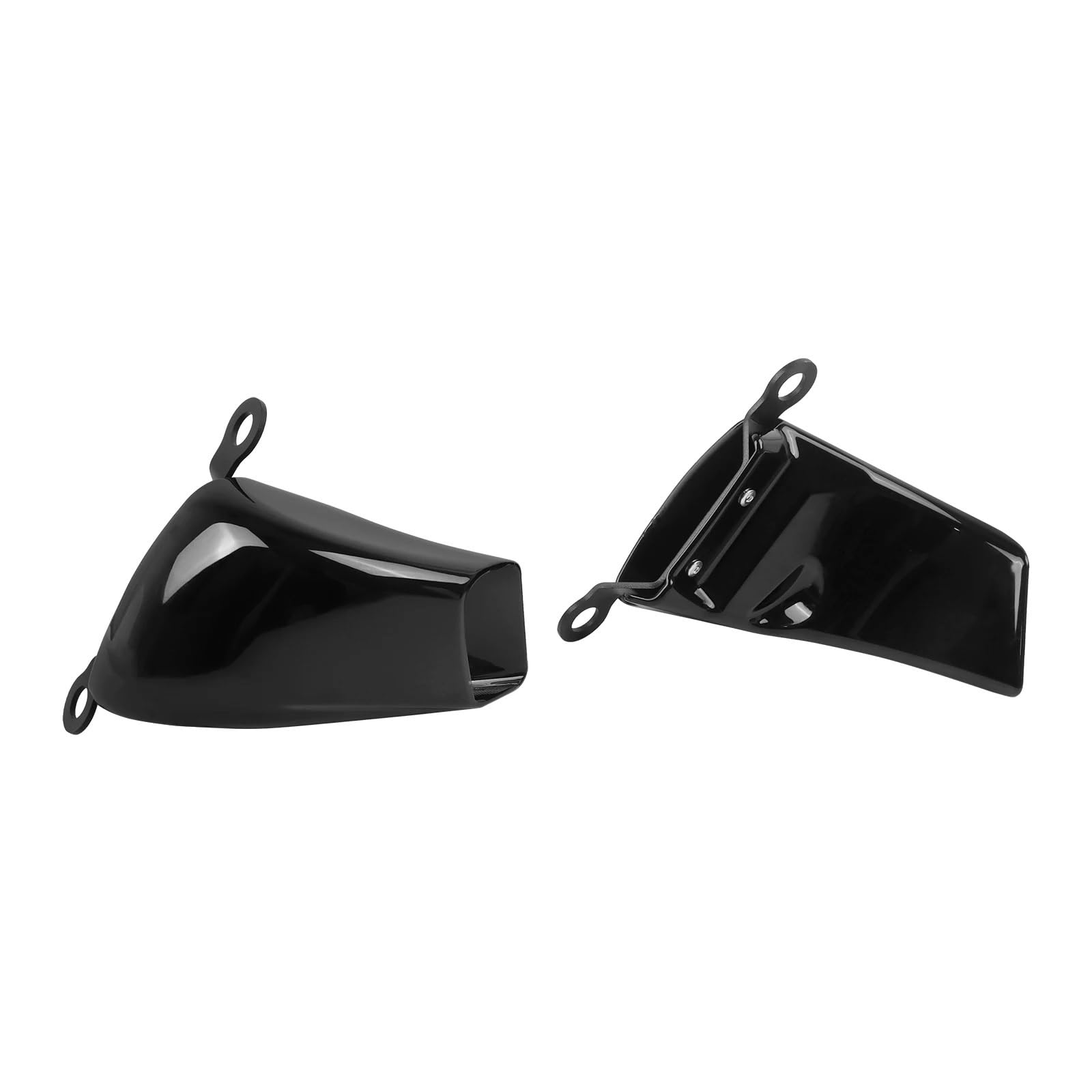 Conducto de Aire de Pinza de Freno Conducto de Aire para radiador de Motocicleta, refrigeración de Frenos, Compatible con Ducati Panigale V2 899 959 1199 1299 Hyper 950(Glossy Black)