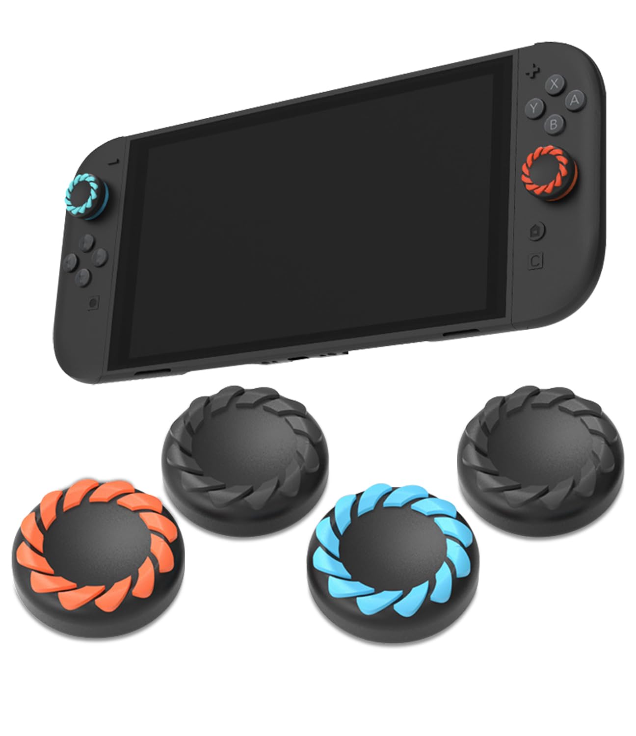 Amazon.co.jp: 『良質シリコン』 Tukebon Switch2 スティックキャップ