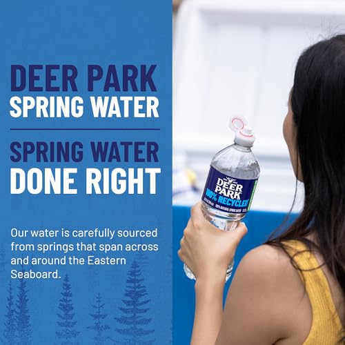 Deer Park Spring Water, 12 Pack - Crisp Refreshing Taste - 12 Fl Oz