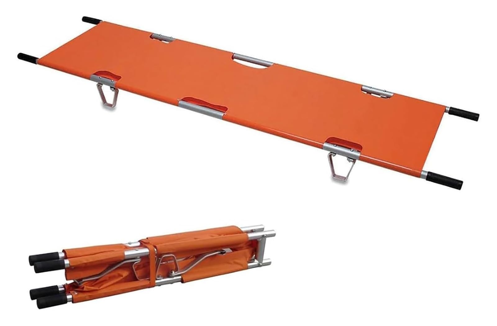 SWENEEN Folding Compact Portable Stretcher,Portable Aluminum Alloy Stretcher First Aid Ambulance Stretcher For Hospital Clinic Home Mobile Injured,