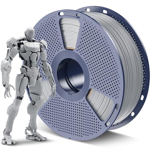 Image of SUNLU ABS Filament 1.75mm,Silver,1kg | 3D Printer Filament,Highly Resistant Durable,Heat Resistance,Excellent Toughness,For 99% FDM 3D Printers.
