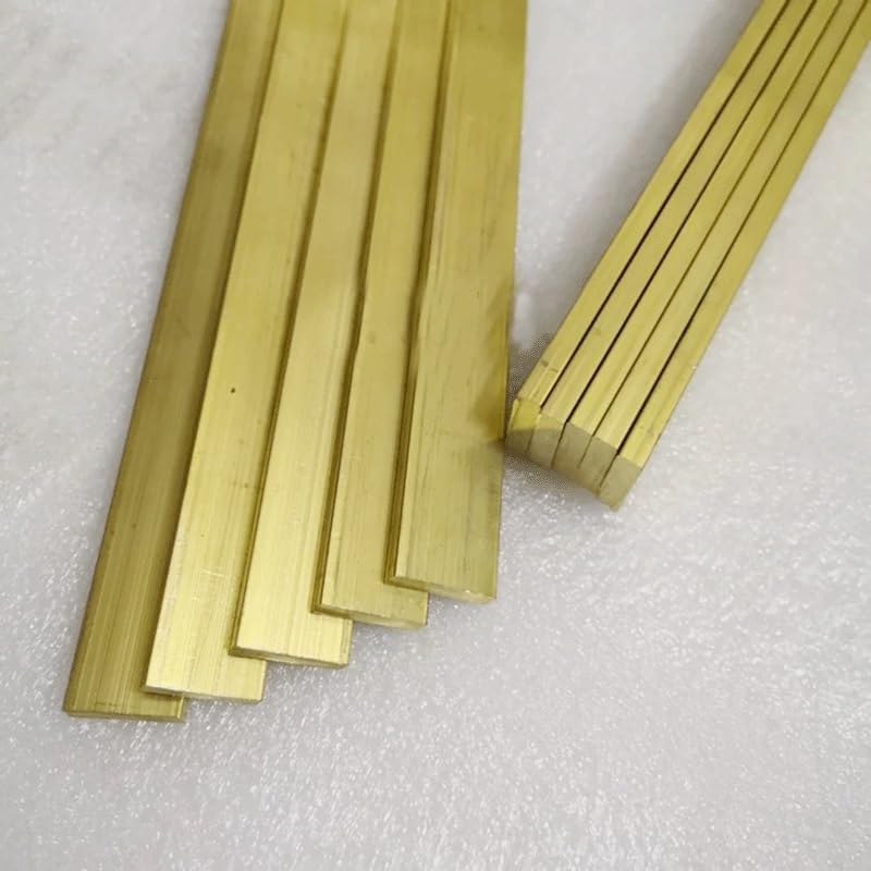 H59 Flachstahlstreifen aus Messing, 500 mm lang, for Heimwerker, Handwerk und Reparaturen(5x18x500mm)