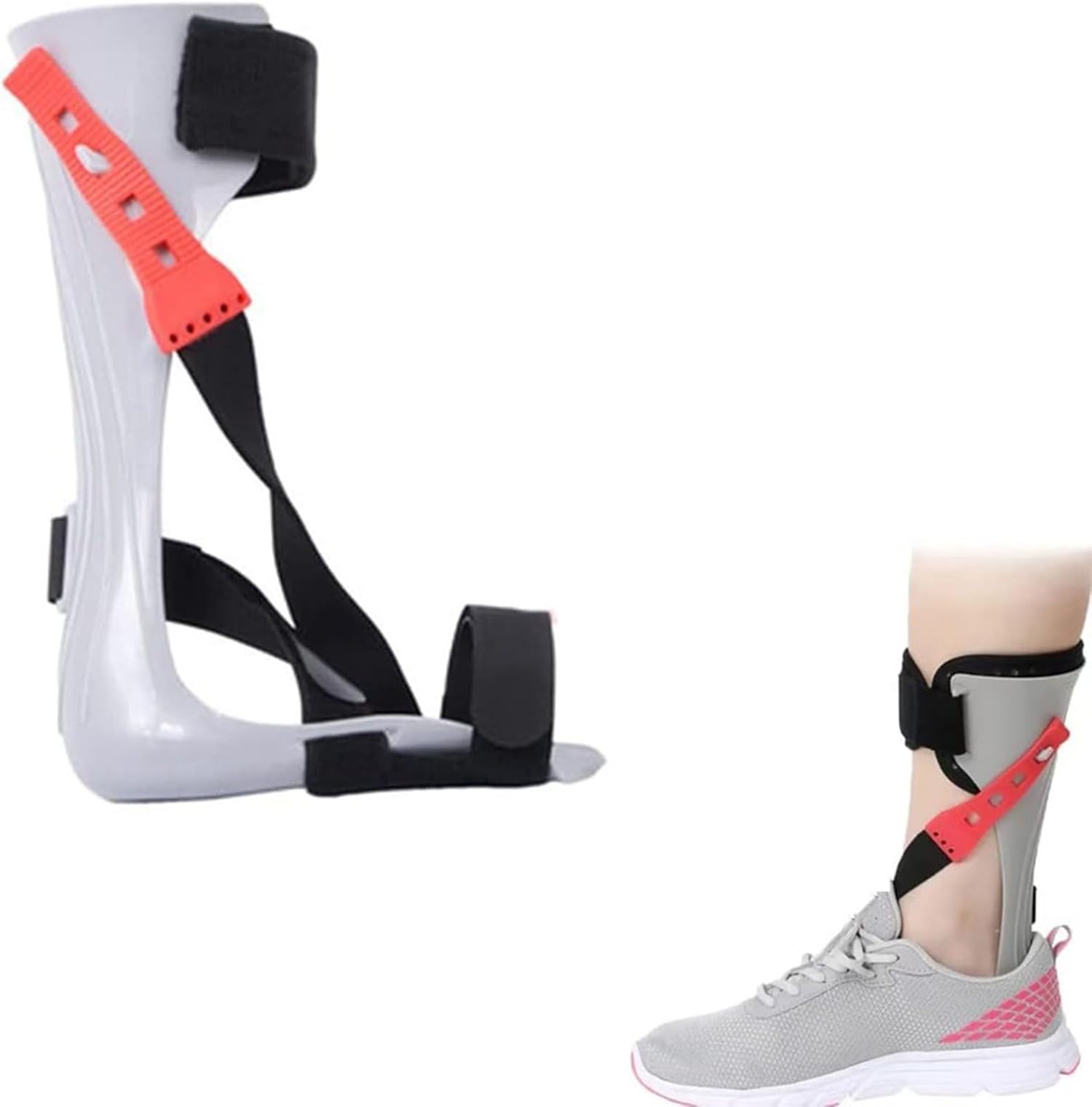 Orthèse De Pied De Cheville,Chute D'attelle De Cheville,Stabilisateur De Cheville,Pied Tombant Posture Releveur Soutien pour Pied Tombant Maladie De Contracture du Tendon D'achille