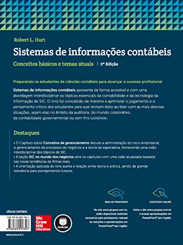 Sistemas de Informações Contábeis: Conceitos Básicos e Temas Atuais