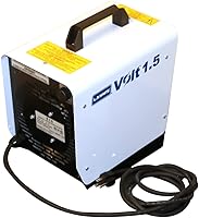 Vista 2 de L.B. White Volt 1.5 - Calentador eléctrico de aire forzado portátil con termostato ambiental, 32 °F a 100 °F, calentador de espacio