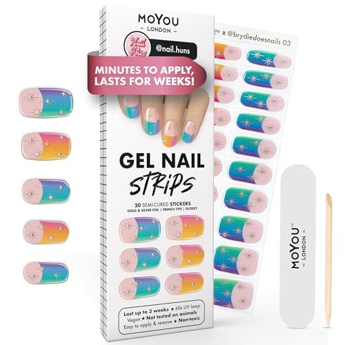 MoYou London nail.huns 03 Gel Nagelstrips
