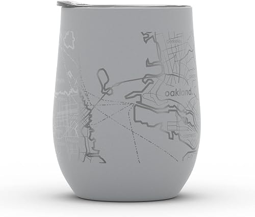 Vista 91 de Well Told Lexington Kentucky Map - Vaso de vino aislado con grabado de mapa de Kentucky, taza de acero inoxidable grabada (12 onzas, verde domingo)