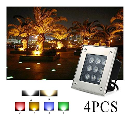 Spot LED Encastrable Extérieur Jardin Éclairage Intégré Imperméable Souterrain - 2
