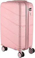 Mala de Bordo 10KG Polipropileno Inquebrável Expansível Dubai (Rose)