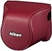 Produktbild Nikon CB-N2200S Leder-Systemtasche für Systemkamera-Serien 1 J3/1 S1 rot