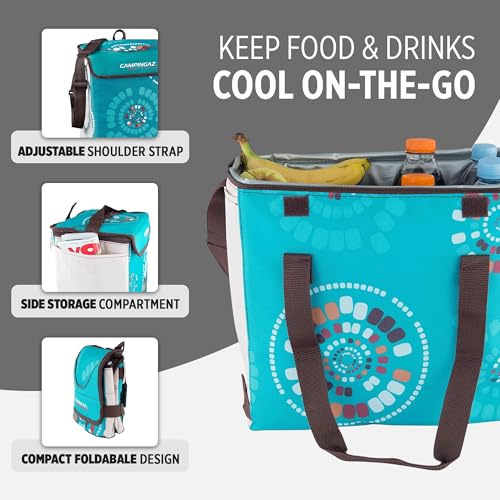 Image of Campingaz Ethnic MiniMaxi Soft Cooler Bag I Keeps The ice up to 7 Hours