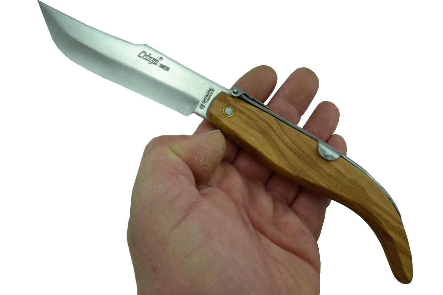 Navaja Celaya Clásica Albaceteña Madera Olivo (10,90 cm hoja)