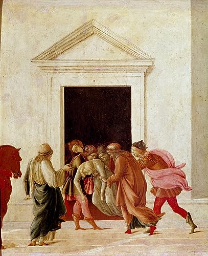 Toile Lucrece Filippino Lippi pour créer une ambiance galerie d'art dans votre salon
