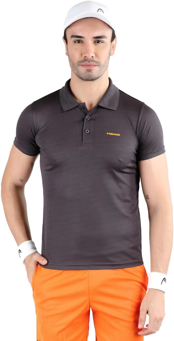 HEADBoy's Graphic Regular Fit T-Shirt (HCD-326_Charcoal Medium)