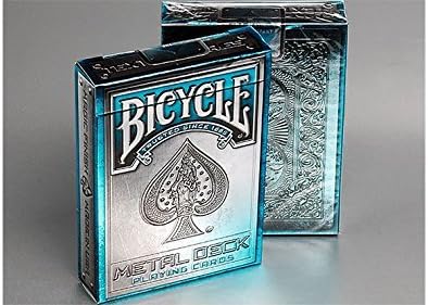 Murphys Magic Bicycle Metal Rider Back Playing Cards | Poker Deck (Blue) by Collectable Playing Cards | Poker Deck