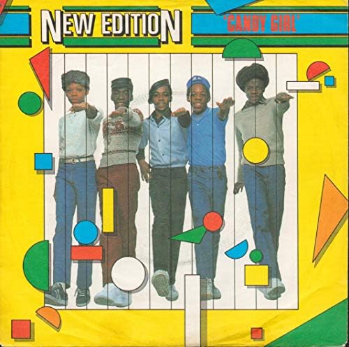 NEW EDITION Candy Girl UK 7" 45