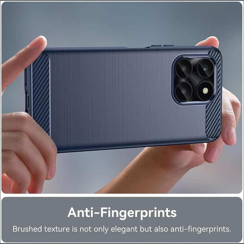 Image of Basic Case for Honor X6A (Carbon Fibre Blue)