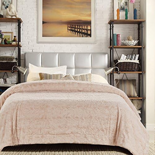 Chanasya Super Soft Fuzzy Faux Fur King Bed Blankets - Fluffy Plush Lightweight Cozy Snuggly with Reversible Sherpa for Living Room Bedroom - Off White Fall Winter Home Bedding (King) Ivory Blanket