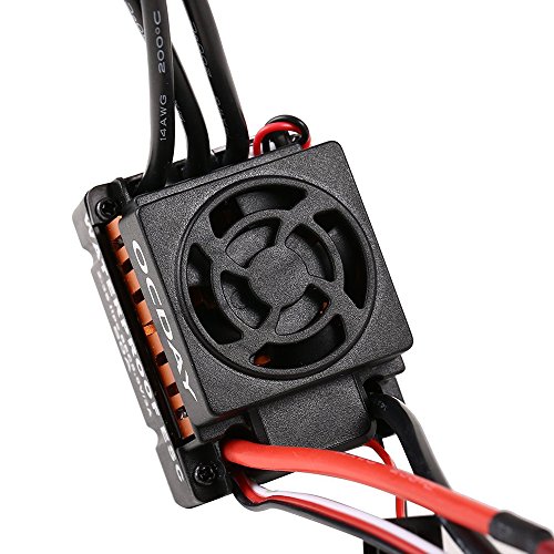 Goolrc 10T 3930Kv 4 Poles Sensorless Brushless Motor And Waterproof 60A Sensorless Brushless Car Esc For 1/10 Rc Car Truck Boat #TOP1