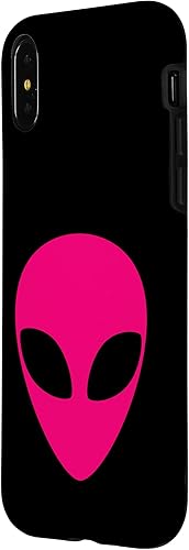 Miniatura 5 de Funda extraterrestre rosa para iPhone 13 Pro Alien Head Weird Halloween Space UFO