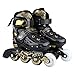 Soolike Patines En LíNea Ajustables con Todas,Patines De Ruedas para Hombres Y Mujeres, con Rodamiento De Bolas Cromado, Zapatos Unisex De Fitness para Adultos.