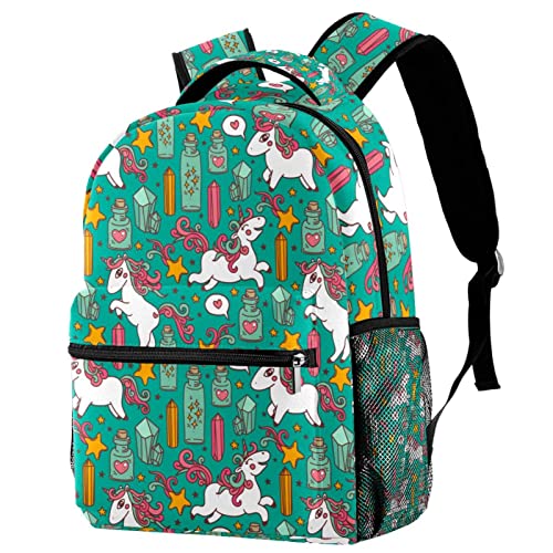 Sac à dos de voyage avec porte-bouteille pour l'école