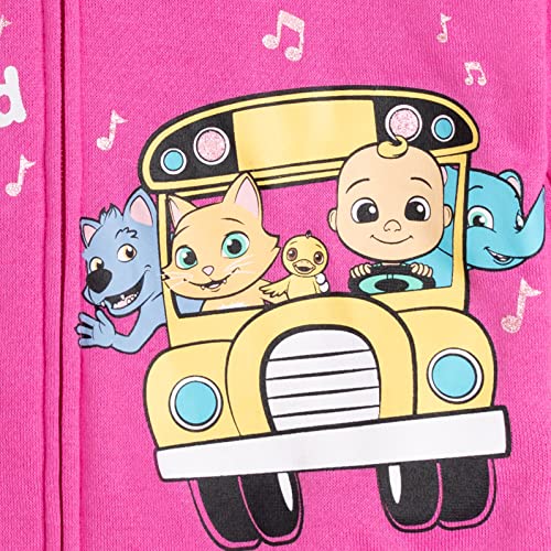 CoComelon JJ Fleece Zip Up Hoodie Infant to Toddler4