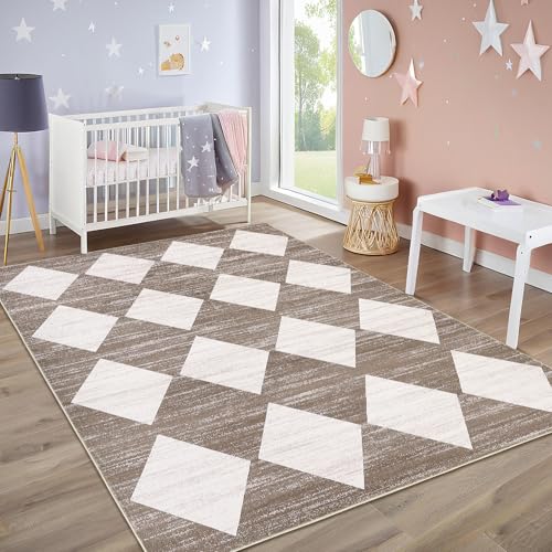 Tapete Lavable Garvee 10x13 Pies Moderno Bajo Pelo miniatura 4
