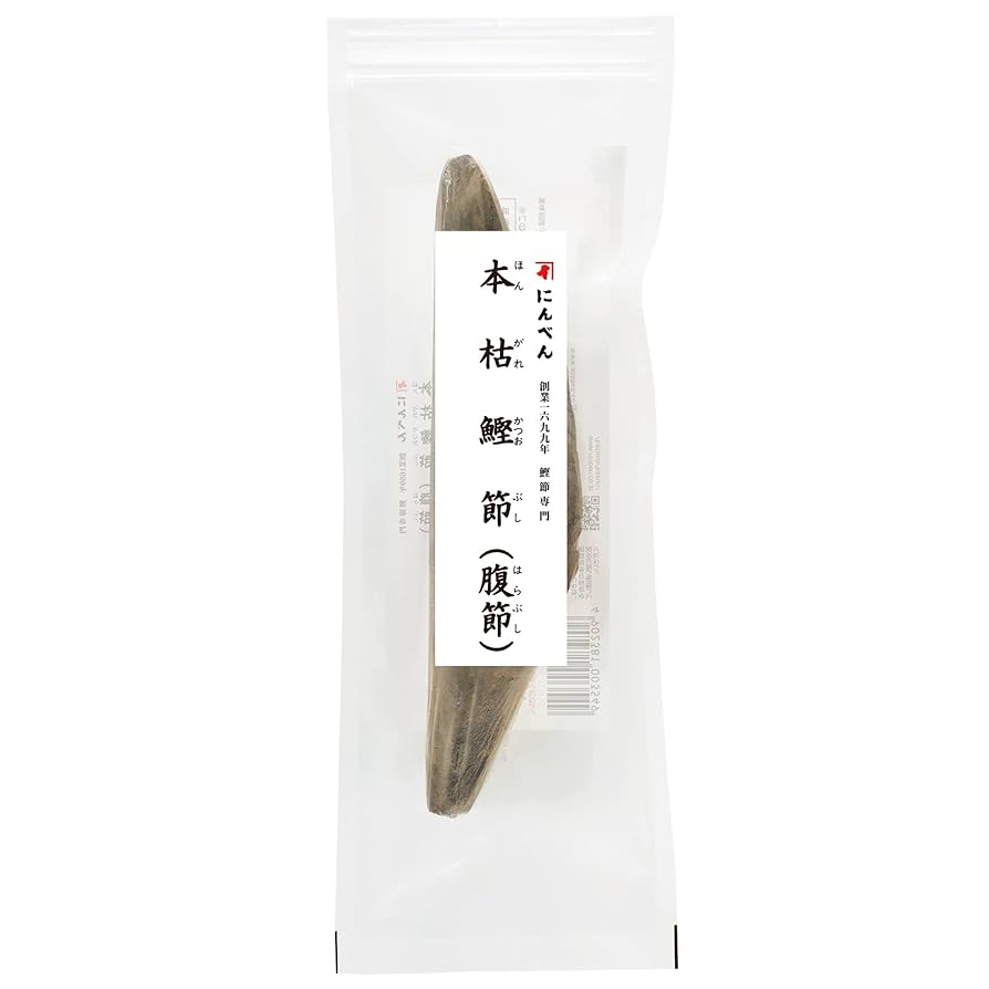 Amazon.co.jp: にんべん 本枯鰹節 [腹節 本節] 190g 1699年創業