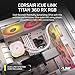 CORSAIR iCUE Link Titan 360 RX RGB Liquid CPU Cooler – 360mm AIO – Low-Noise – FlowDrive Cooling Engine – Intel LGA 1851/1700, AMD AM5/AM4 – 3X RX120 RGB Fans – iCUE Link System Hub Included – White