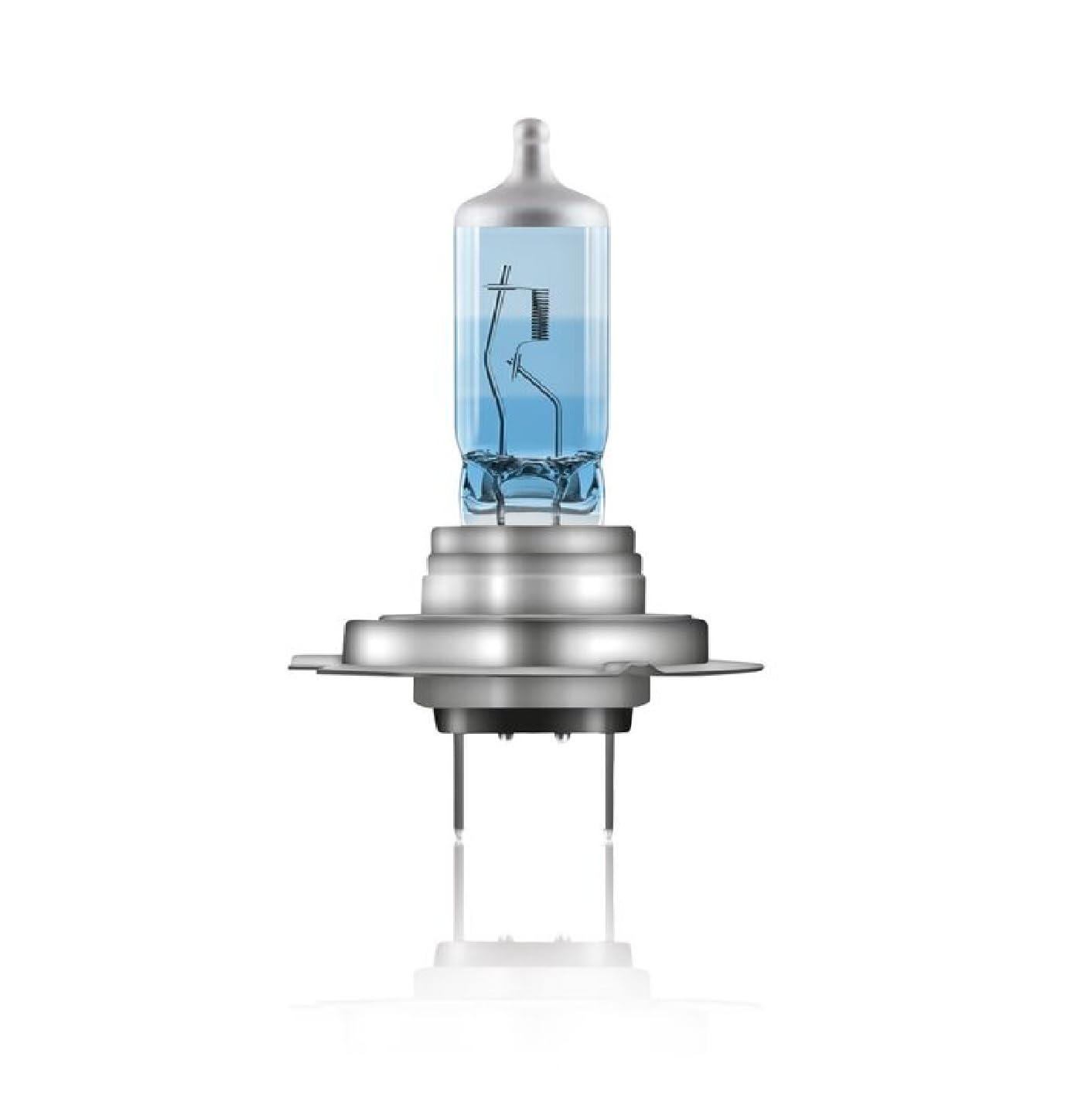 OSRAM COOL BLUE INTENSE H7, +100% di luminosità in più, fino a 5.000 K, lampada frontale alogena, aspetto LED, scatola pieghevole sospesa (2 lampade)