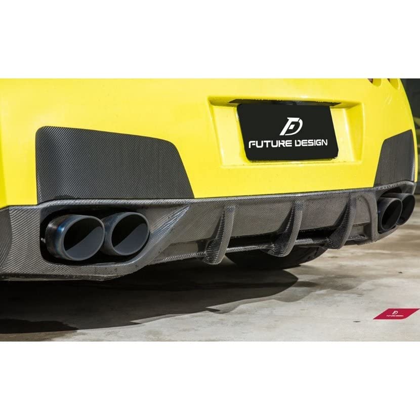 日産純正(NISSAN) GT-R純正 リアバンパー➕純正ディフィーザー - メルカリ