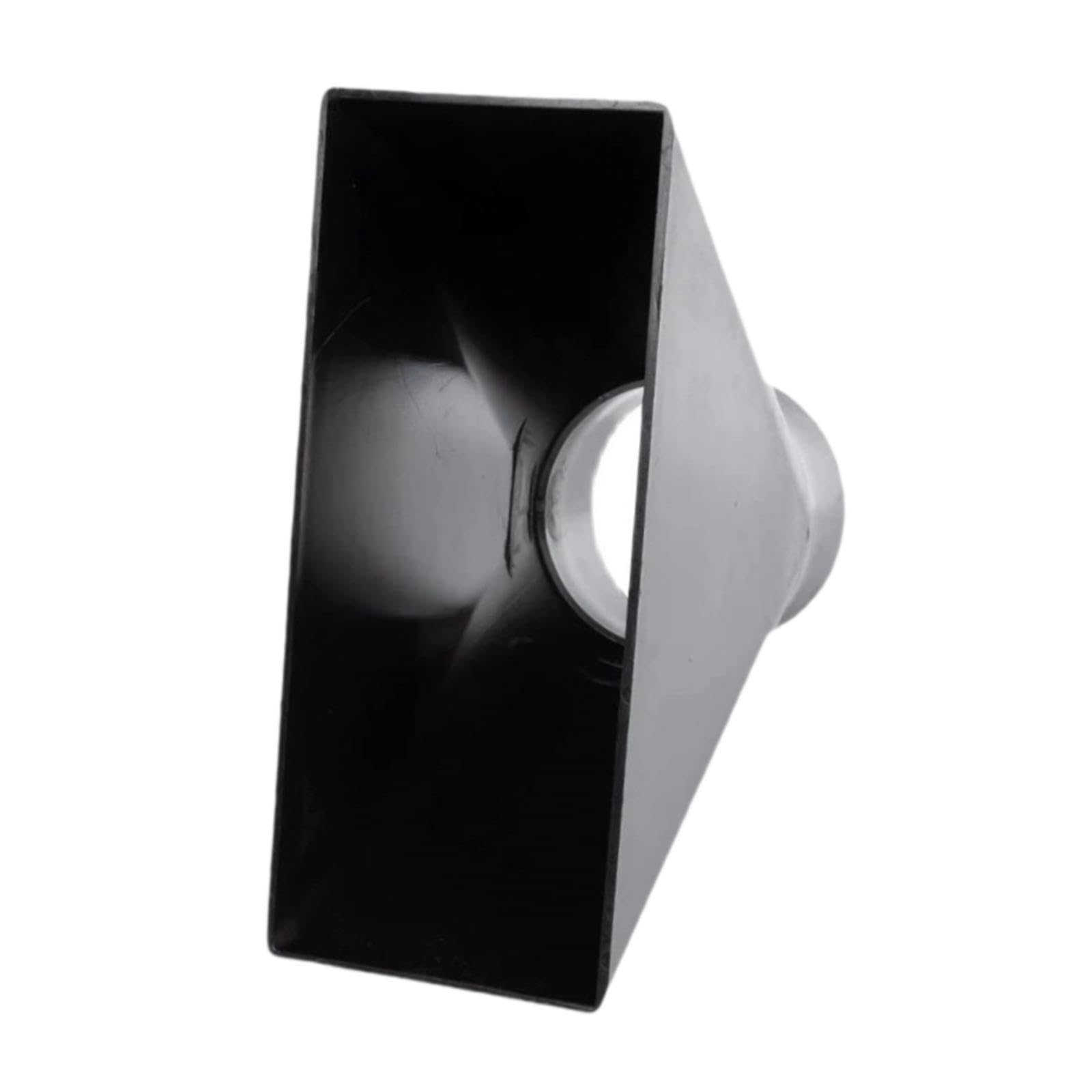 Sharplace Dust Collection Hood Hood Nozzle High Performance Rectangular Secure Connection Wide Funnel Design Efficient for 100mm Hose