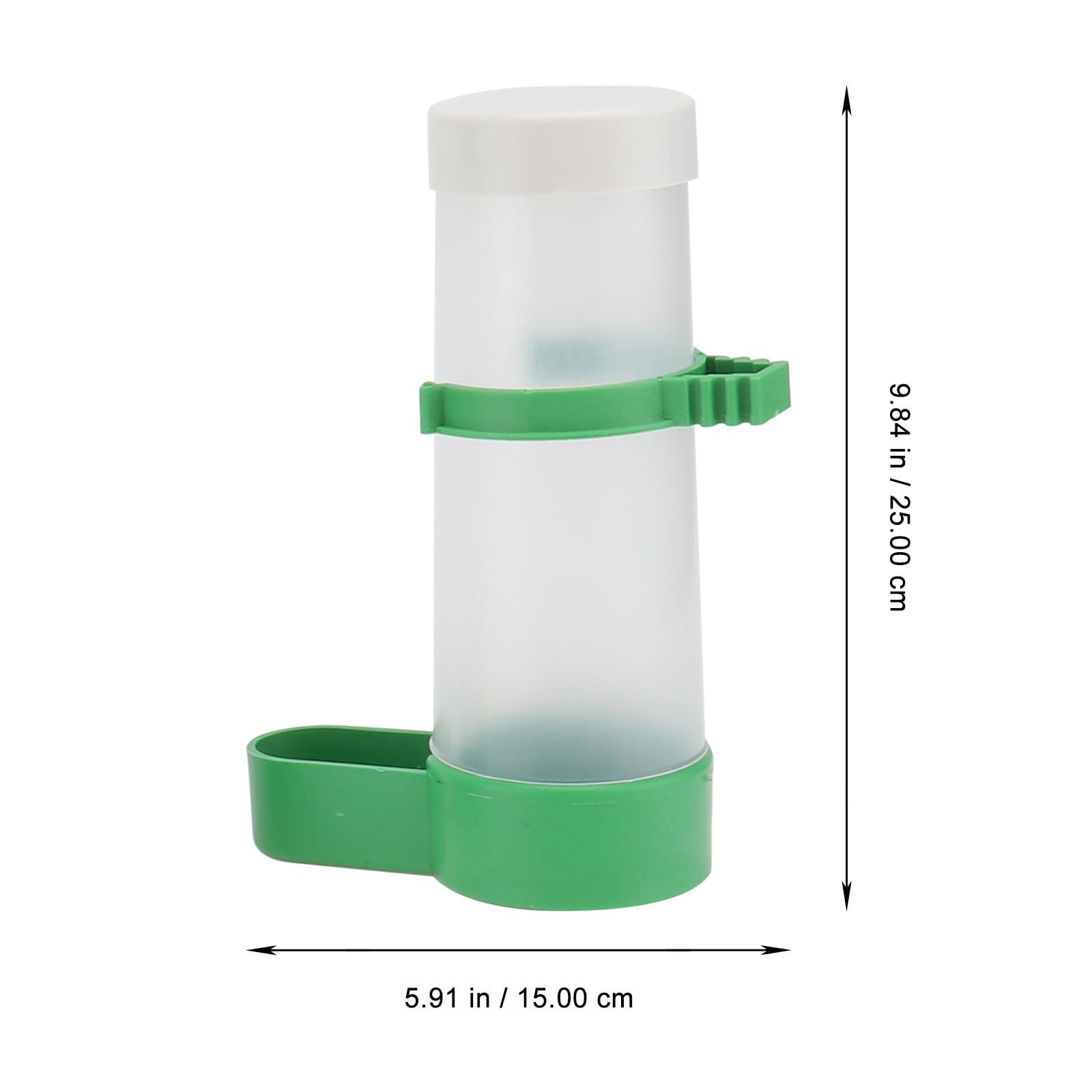 BESPORTBLE 2juegos Bebedero Automático para Pájaros Dispositivo De Agua para Canarios Agapornis y Periquitos De Fácil De Limpiar Filtraciones